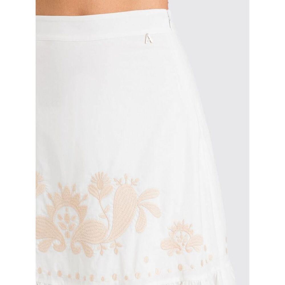 Actitude Twinset Skirt Woman White - Picture 3 of 3